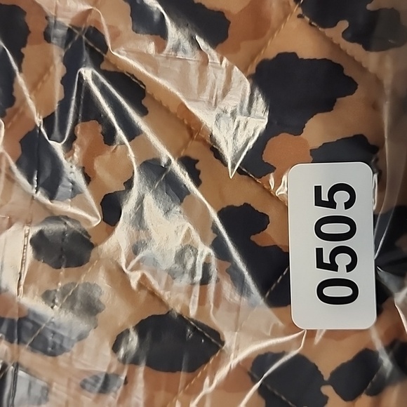 Crewcuts by J.Crew factory girls sz 14 animal print leopard vest pink trim - Picture 10 of 10